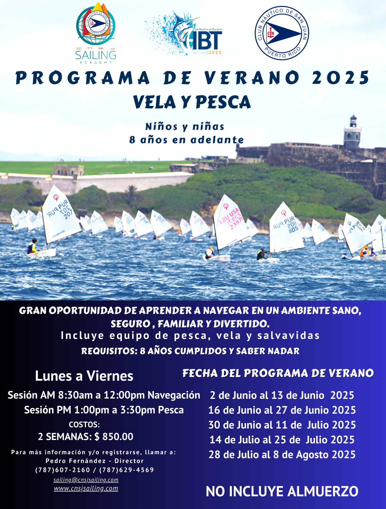 2 de Junio al 13 de Junio 2025.